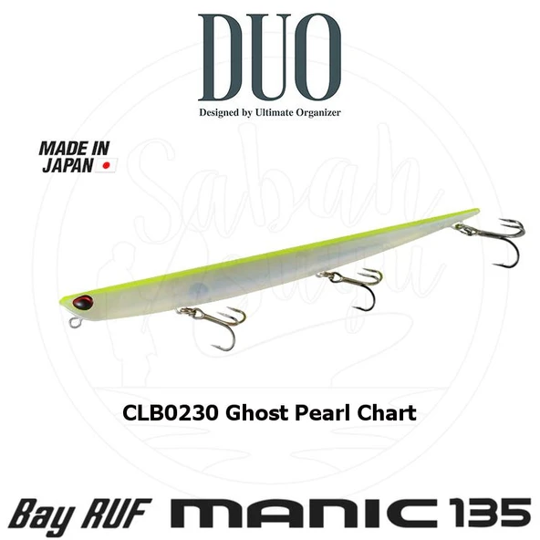 Duo Bay Ruf Manic 135 DLB0230 Ghost Pearl Chart ürün görseli 1
