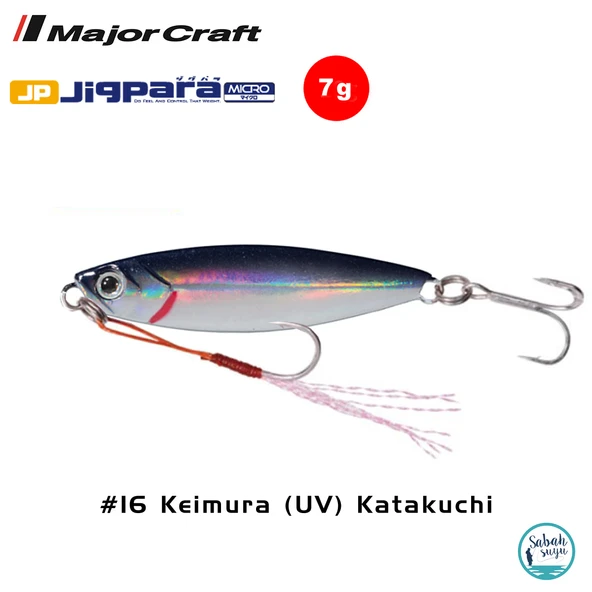 Major Craft Jigpara Micro JPM-7gr 40mm #16 Keimura (UV) Katakuchi ürün görseli 1