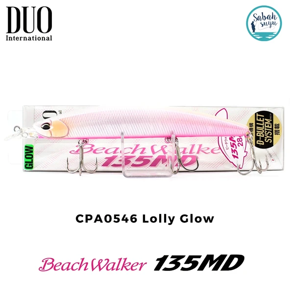 Duo Beach Walker 135MD CPA0546 Lolly Glow Maket Balık ürün görseli 1