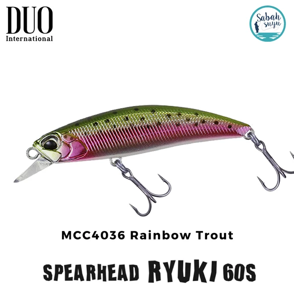 Duo Spearhead Ryuki 60S MCC4036 Rainbow Trout ürün görseli 1