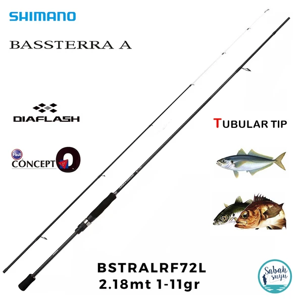 Shimano Bassterra A LRF 72L 2.18mt 1-11gr (2P) LRF Kamış ürün görseli 1