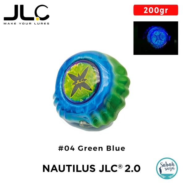 JLC Nautilus 2.0 Tai Rubber Kafa 200gr #04 Green Blue ürün görseli 1