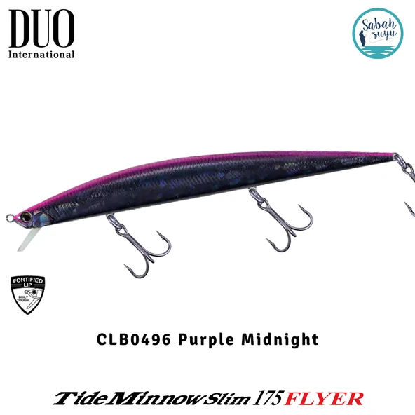 Duo Tide Minnow Slim 175 FLYER CLB0496 Purple Midnight ürün görseli 1