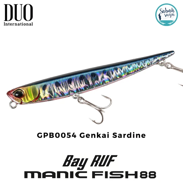 Duo Bay Ruf Manic Fish 88 GBP0054 Genkai Sardine ürün görseli 1