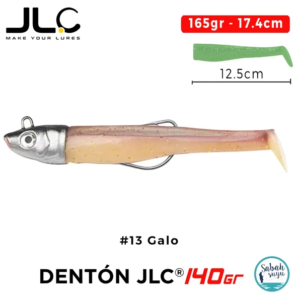 JLC Denton 140 Set 165gr 17.4cm #13 Galo Silikon Balık ürün görseli 1