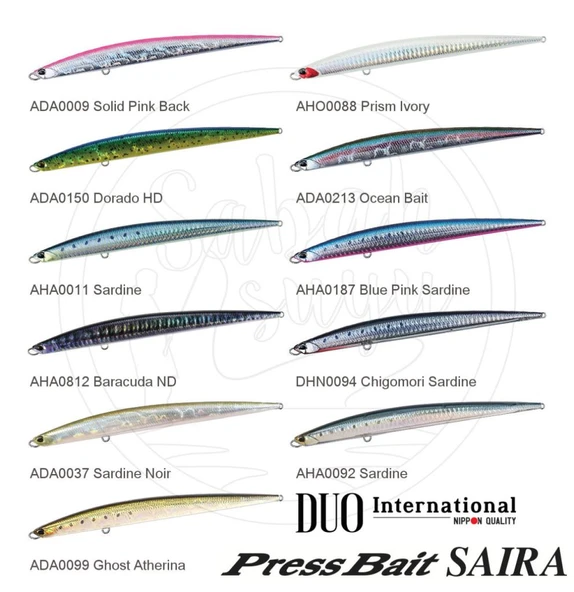 Duo Press Bait Saira 175 ADA0009 Solid Pink Back - Resim 3