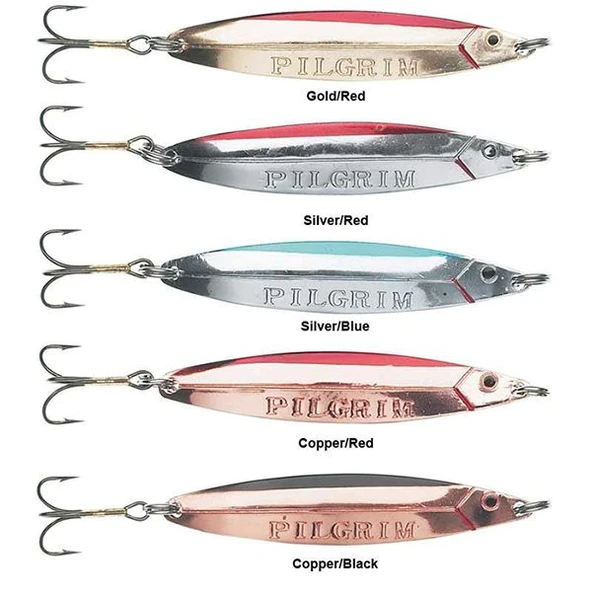 Hansen Pilgrim Kaşık 7.8cm 18gr Silver Blue - Resim 2
