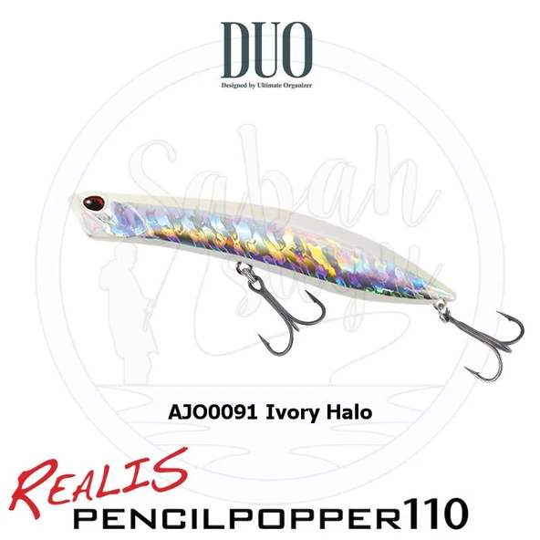 Duo Realis Pencil Popper 110 AJO0091 Ivory Halo ürün görseli 1