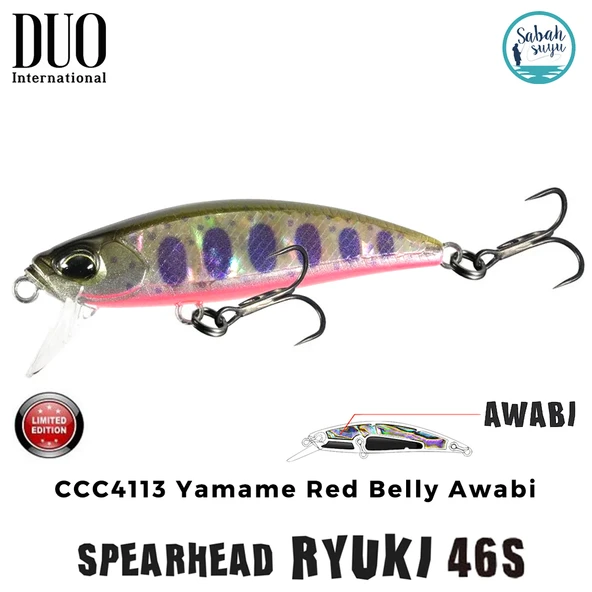 Duo Spearhead Ryuki 46S CCC4113 Yamame Red Belly Awabi ürün görseli 1