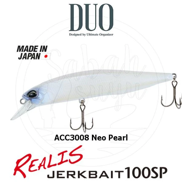 Duo Realis Jerkbait 100SP ACC3008 Neo Pearl ürün görseli 1