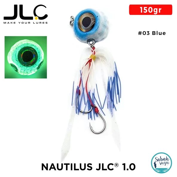 JLC Nautilus 1.0 Tai Rubber Set 150gr #03 Blue ürün görseli 1