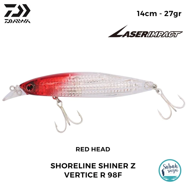 Daiwa SLS-Z Vertice R 98F-LI 9.8cm 16.2gr LI Red Head ürün görseli 1