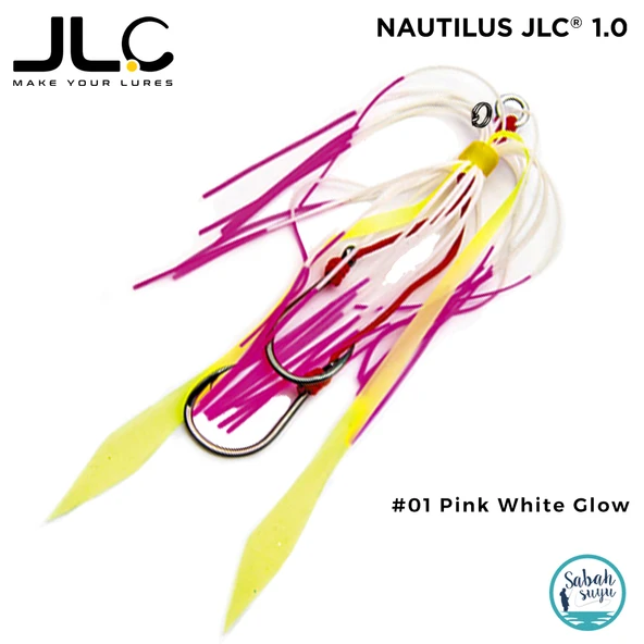 JLC Nautilus 1.0 Tai Rubber İğneli Etek (#9 BKK) #01 Pink White Glow ürün görseli 1