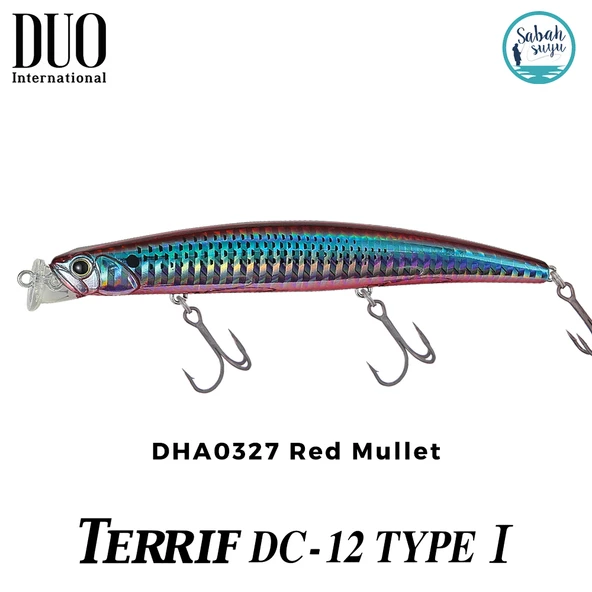 Duo Terrif DC-12 TYPE I DHA0327 Red Mullet ürün görseli 1