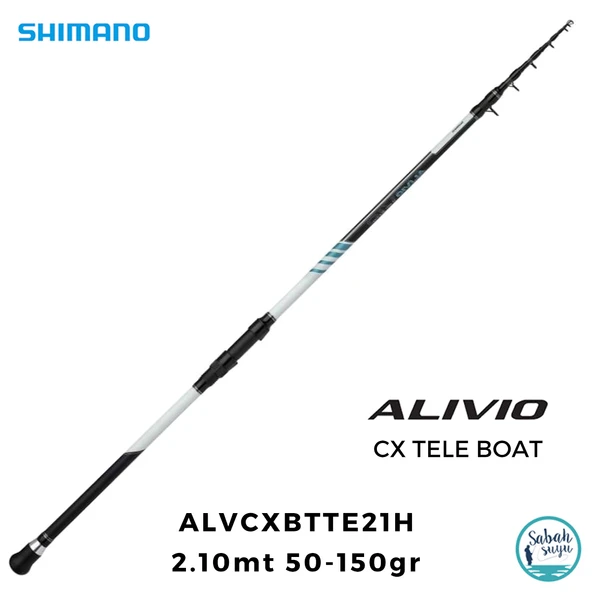 Shimano Alivio CX Boat Tele 2.10mt 50-150gr Teleskopik Bot Kamışı ürün görseli 1