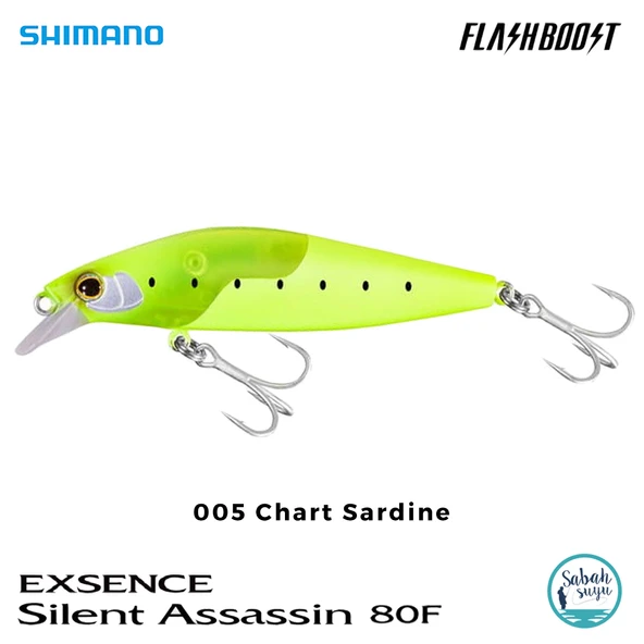 Shimano Silent Assassin Flash Boost 80F 8cm 10gr 005 Chart Sardine ürün görseli 1