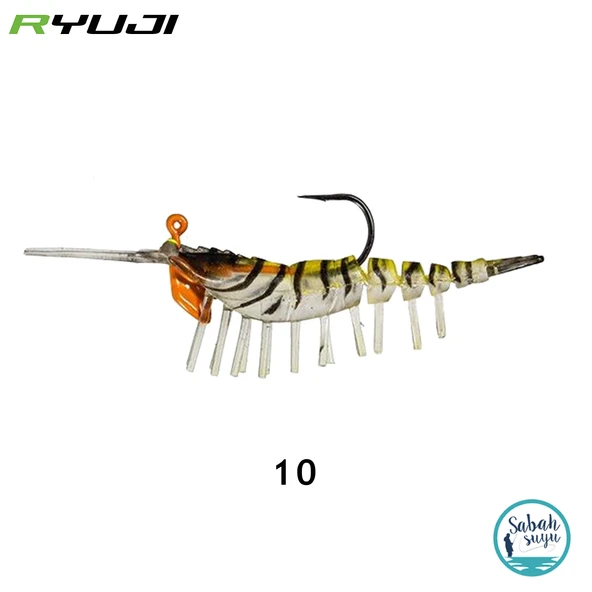 Ryuji Ayu Shrimp 7.5cm 7.2gr Silikon Karides 10 ürün görseli 1