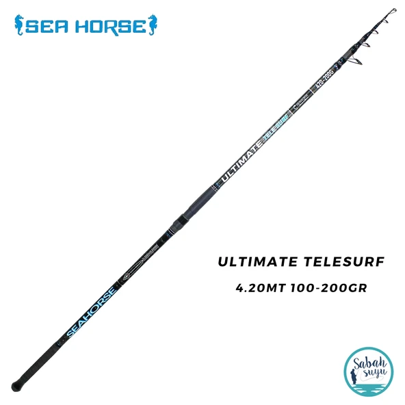 Sea Horse Ultimate 4.20mt 100-200gr Teleskopik Surf Kamış ürün görseli 1