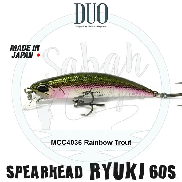 Duo Spearhead Ryuki 60S MCC4036 Rainbow Trout - Resim 2