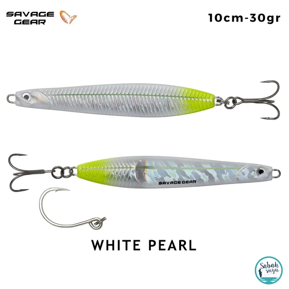 Savage Gear Surf Seeker 10cm 30gr Kaşık Yem White Pearl ürün görseli 1