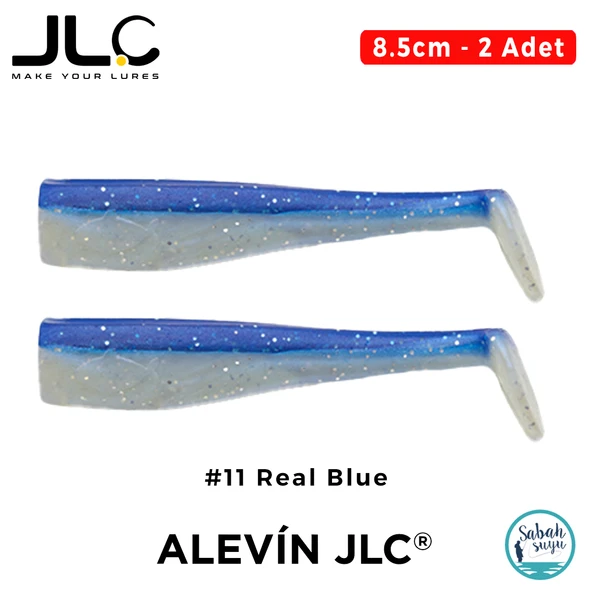 JLC Alevin 8.5cm 5gr #11 Real Blue Silikon Kuyruk (2 Adet) ürün görseli 1