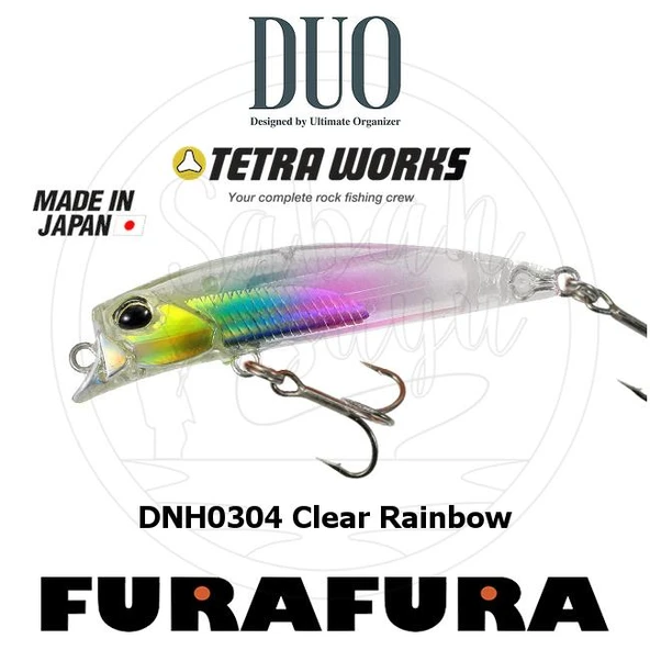 Duo Tetra Works Furafura DNH0304 Clear Rainbow ürün görseli 1