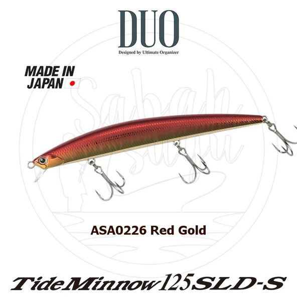 Duo Tide Minnow 125 SLD-S ASA0226 Red Gold ürün görseli 1