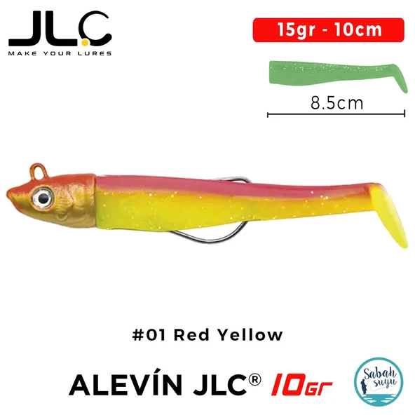 JLC Alevin Set 15gr 10cm #01 Red Yellow Silikon Balık ürün görseli 1