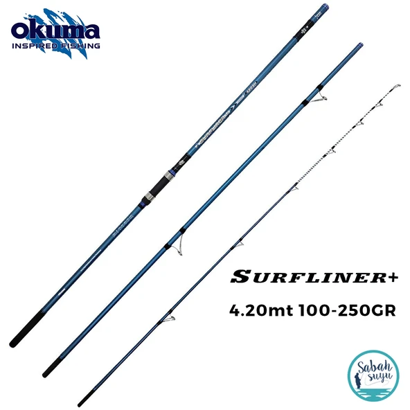 Okuma Surfliner+ 4.20 mt 100-250gr (3P) Surf Kamış ürün görseli 1