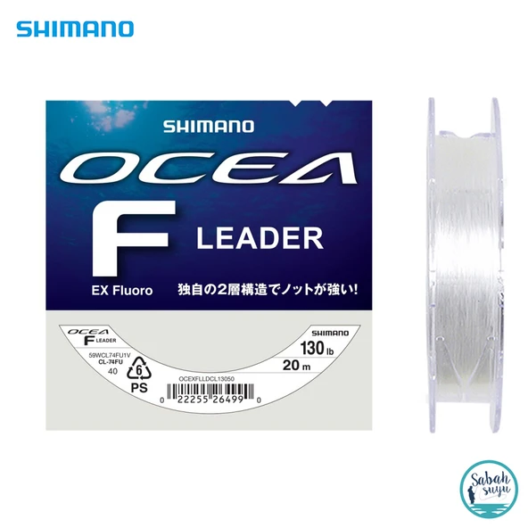 Shimano Ocea EX Leader Fluorocarbon Şok Lider Misina 1.05mm 130lb 20mt ürün görseli 1