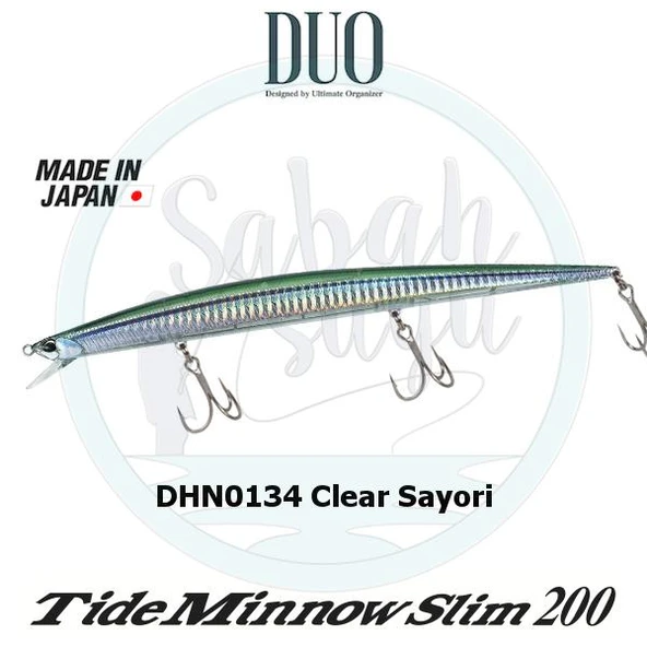 Duo Tide Minnow Slim 200 DHN0134 Clear Sayori ürün görseli 1