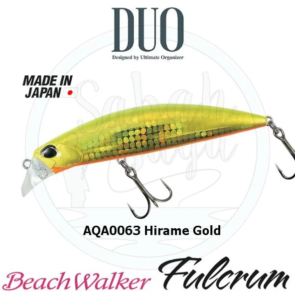 Duo Beach Walker Fulcrum 95 AQA0063 Hirame Gold ürün görseli 1