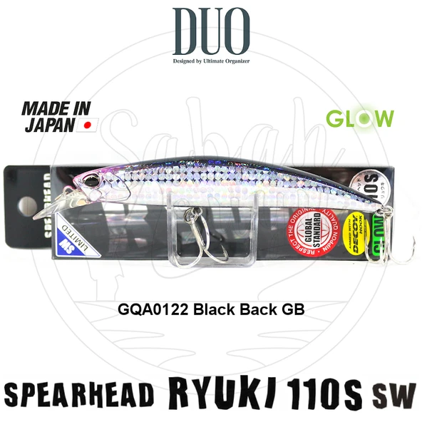 Duo Spearhead Ryuki 110S SW GQA0122 Black Back GB ürün görseli 1