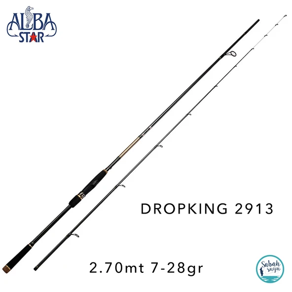 Albastar 2913 Dropking 2.70mt 7-28gr (2P) Spin Kamış ürün görseli 1