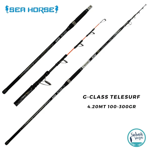 Sea Horse G-Class 4.20mt 100-300gr Teleskopik Surf Kamış ürün görseli 1
