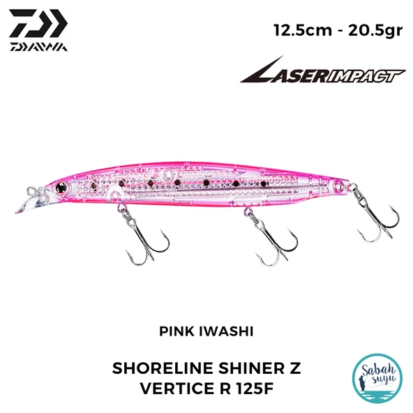 Daiwa SLS-Z Vertice R 125F-LI 12.5cm 20.5gr LI Pink Iwashi ürün görseli 1
