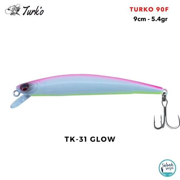 Turko 90mm 5.4gr Maket Balık TK-31 Glow ürün görseli 1