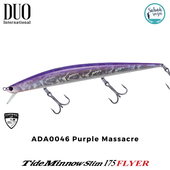 Duo Tide Minnow Slim 175 FLYER ADA0046 Purple Massacre ürün görseli 1