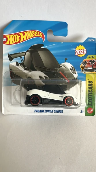 Hot Wheels Pagani Zonda Cinque Beyaz ürün görseli 1