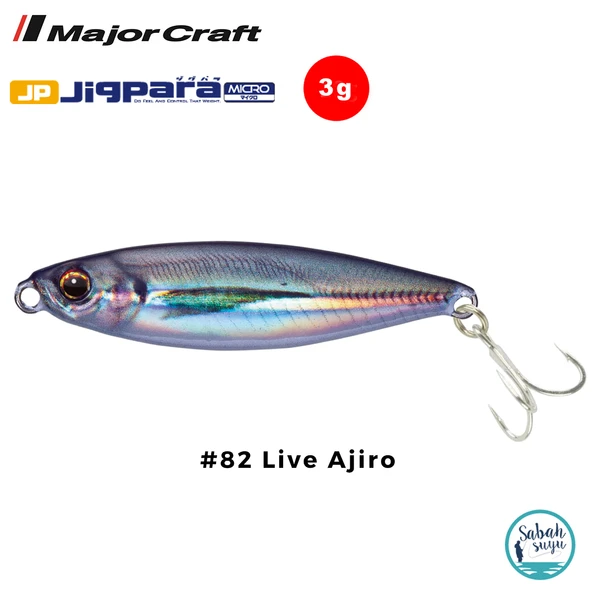 Major Craft Jigpara Micro JPM-3gr 30mm #82 Live Aji ürün görseli 1