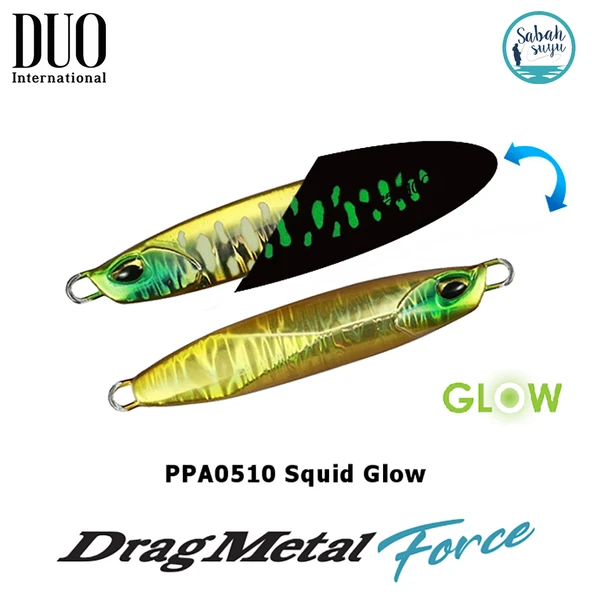 Duo Drag Metal Force Jig 100gr. 85mm PPA0510 Squid Glow ürün görseli 1