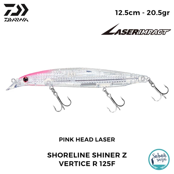 Daiwa SLS-Z Vertice R 125F-LI 12.5cm 20.5gr LI Pink Head Laser ürün görseli 1