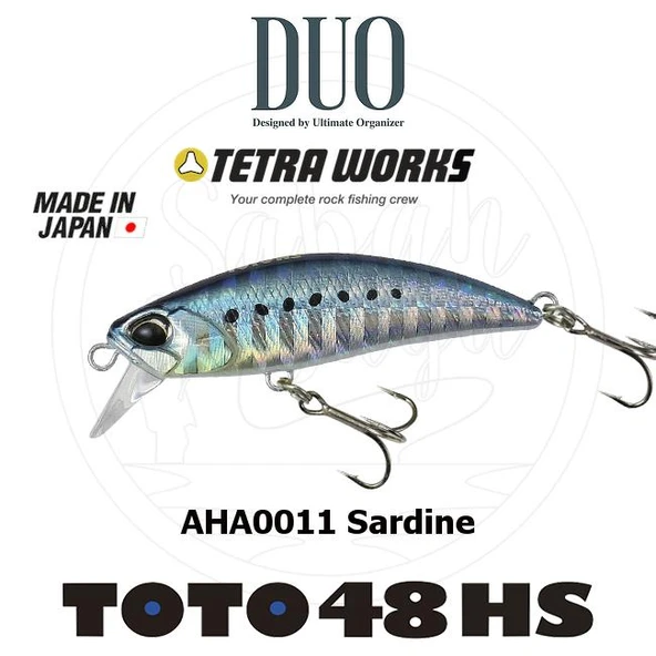 Duo Tetra Works Toto 48HS AHA0011 Sardine ürün görseli 1