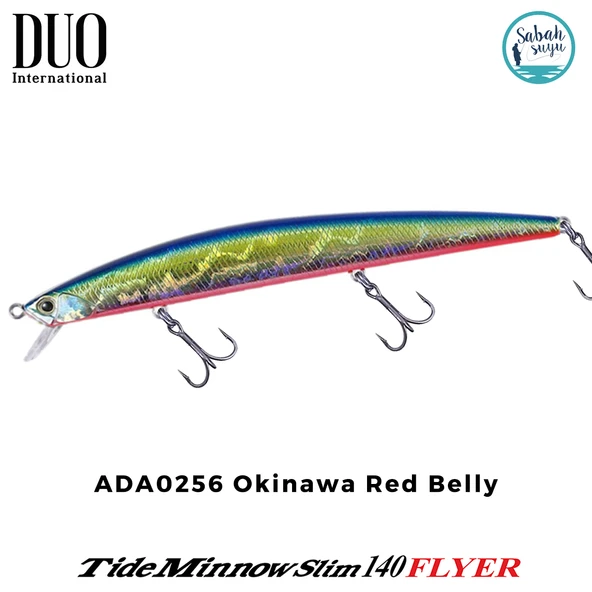 Duo Tide Minnow Slim 140 FLYER ADA0256 Okinawa RB ürün görseli 1