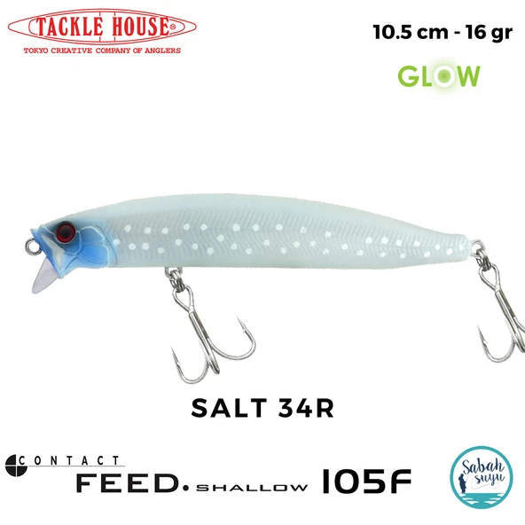 Tackle House Feed Shallow 105F SALT 34R ürün görseli 1