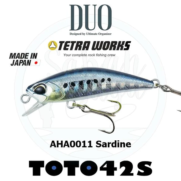 Duo Tetra Works Toto 42 AHA0011 Sardine ürün görseli 1
