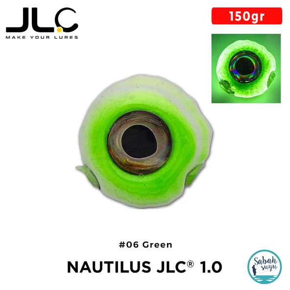 JLC Nautilus 1.0 Tai Rubber Kafa 150gr #06 Green ürün görseli 1