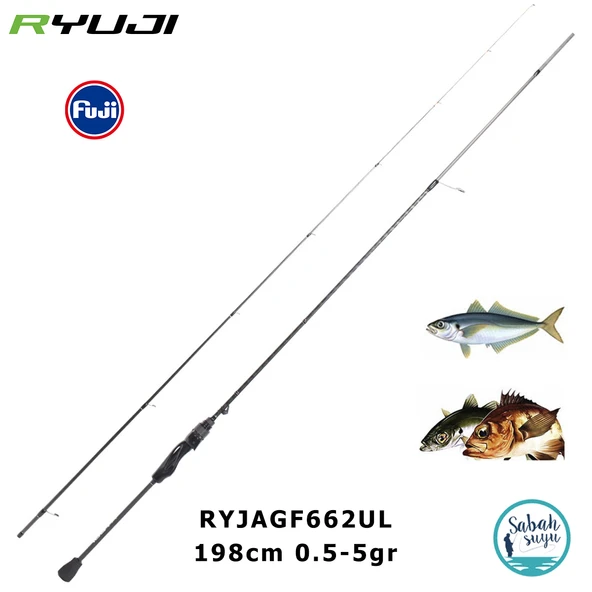 Ryuji Aji Game Fuji 1.98mt 0.5-5gr (2P) LRF Kamış ürün görseli 1