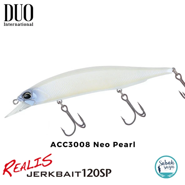 Duo Realis Jerkbait 120SP ACC3008 Neo Pearl ürün görseli 1