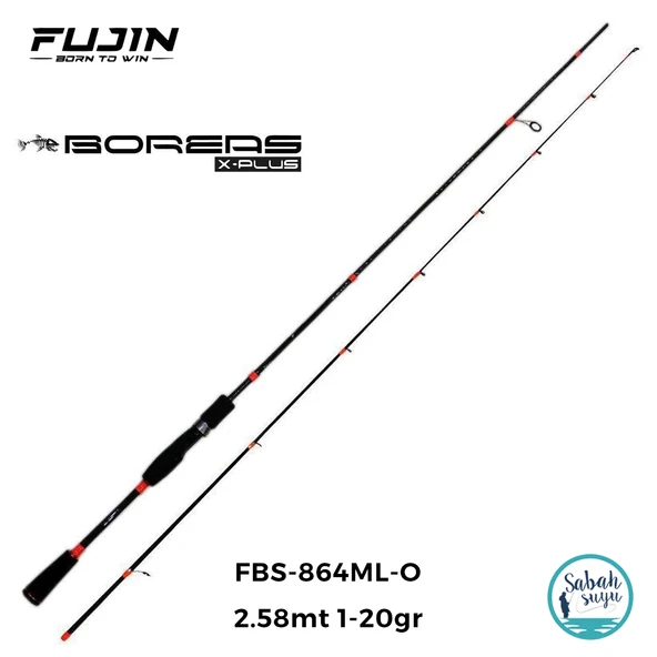 Fujin Boreas Orange FBS-864 ML 2.58mt 1-20gr (2P) LRF Kamış ürün görseli 1
